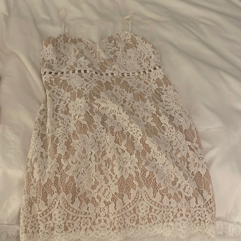 Tobi white dress. Size small